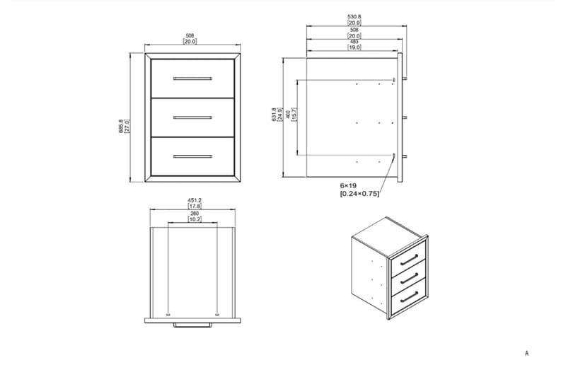 Built-in - Trippelskuffe - Myoutdoorkitchen - Have - Grill - Udekøkken - Byg dit eget udekøkken