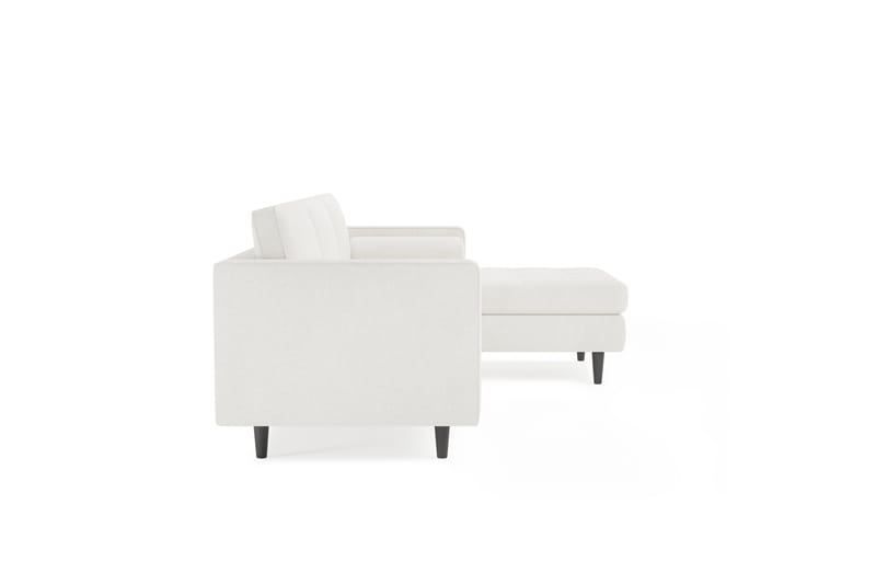 Olenne Sofa med Divan 4-personers - Hvid Bouclé - Møbler - Sofaer - Sofa med chaiselong