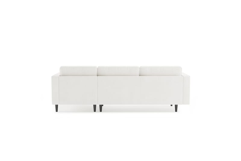 Olenne Sofa med Divan 4-personers - Hvid Bouclé - Møbler - Sofaer - Sofa med chaiselong