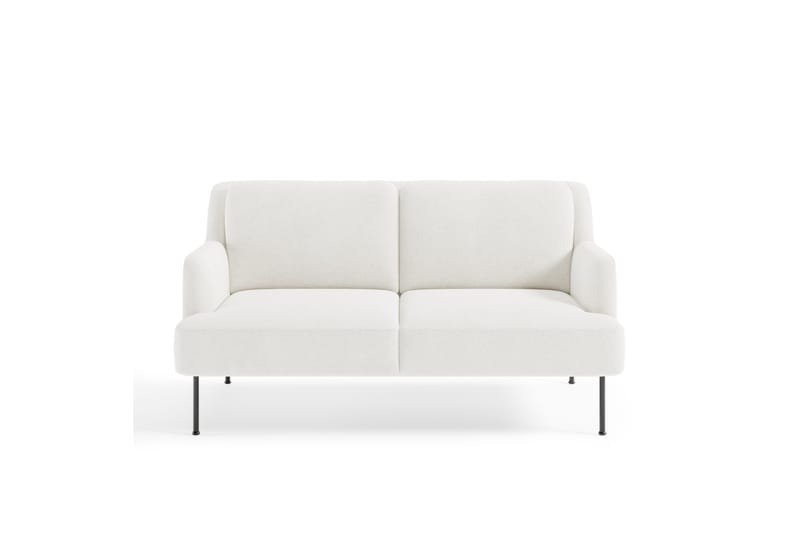 Angele Sofa 2-personers - Hvid Bouclé - Møbler - Sofaer - 2 personers sofa