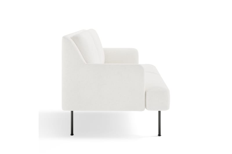 Angele Sofa 2-personers - Hvid Bouclé - Møbler - Sofaer - 2 personers sofa