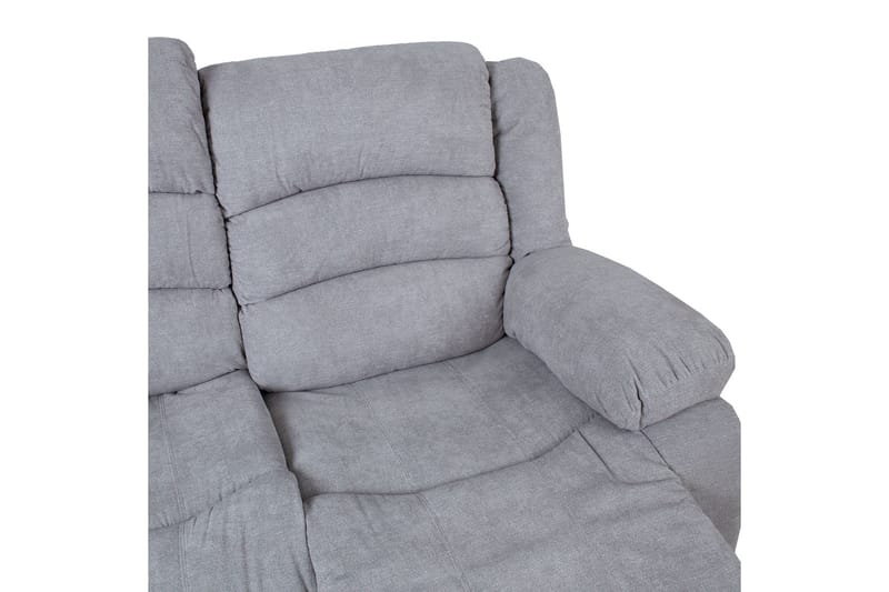 Malina Reclinersofa Lysegrå - Møbler - Sofaer - Recliner sofaer - 2 personers biografsofa & reclinersofa