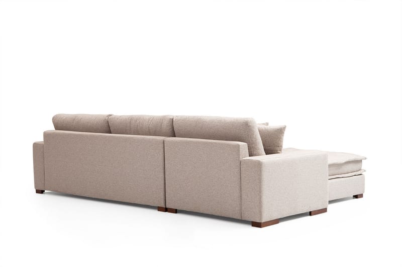 Gladfield Chaiselongsofa 3-personers - Beige - Møbler - Sofaer - Hjørnesofa