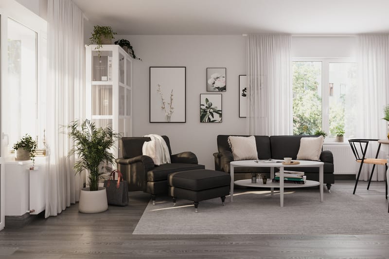 Howard Classic 3-personers Sofa Buet - Mørkegrå - Møbler - Sofaer - Howard sofa