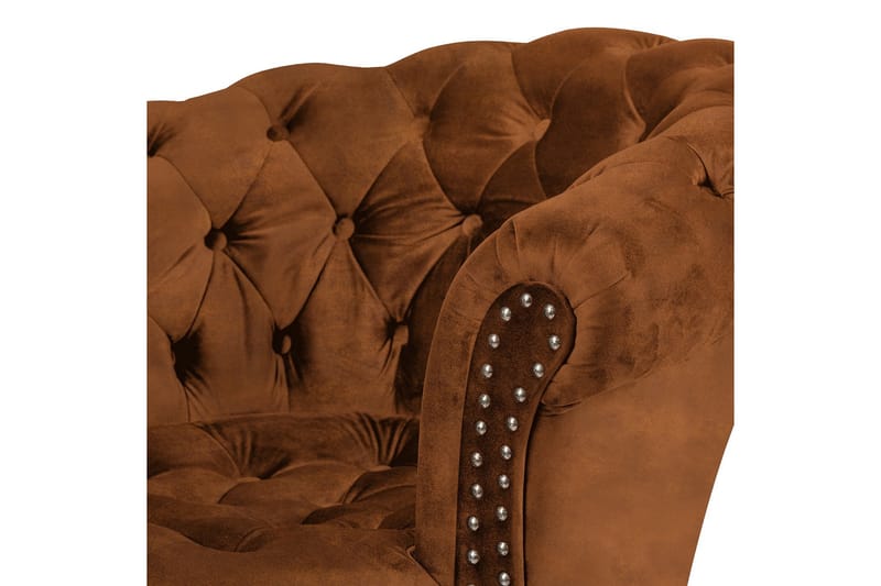 Chesterfield Ludovic Lænestol - Cognac - Møbler - Stole & lænestole - Lænestole - Chesterfield lænestole