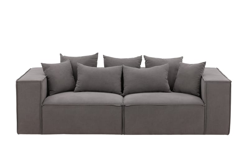 Gillholmen Sofa 2-sits - Sort/Grå - Møbler - Sofaer - 2 personers sofa