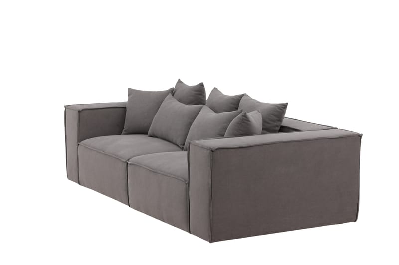 Gillholmen Sofa 2-sits - Sort/Grå - Møbler - Sofaer - 2 personers sofa