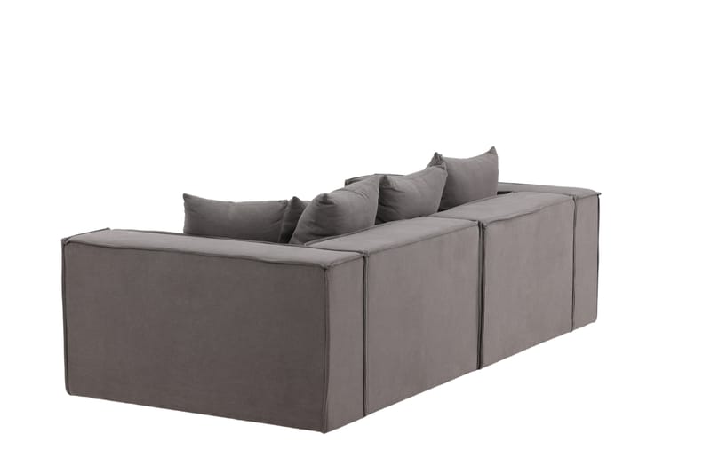 Gillholmen Sofa 2-sits - Sort/Grå - Møbler - Sofaer - 2 personers sofa