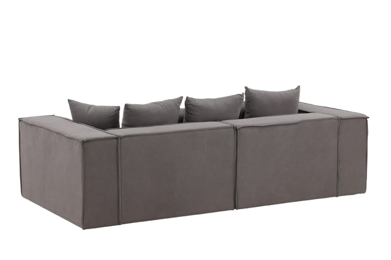 Gillholmen Sofa 2-sits - Sort/Grå - Møbler - Sofaer - 2 personers sofa