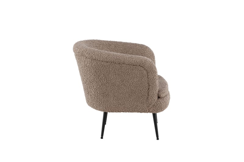 Nordkoster Lounge lænestol - Sort/Beige - Møbler - Stole & lænestole - Lænestole