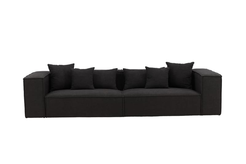 Gillholmen Sofa 3-sits - Sort/Mørkegrå - Møbler - Sofaer - 3 personers sofa