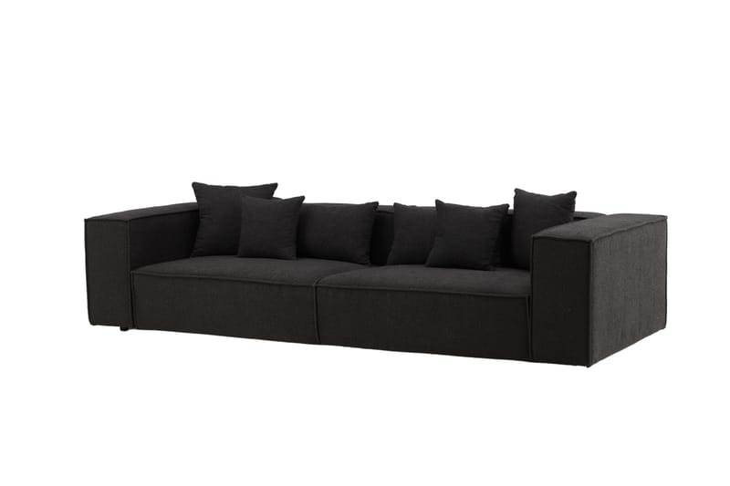 Gillholmen Sofa 3-sits - Sort/Mørkegrå - Møbler - Sofaer - 3 personers sofa