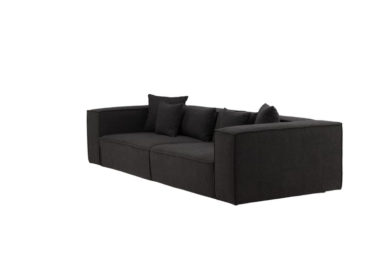 Gillholmen Sofa 3-sits - Sort/Mørkegrå - Møbler - Sofaer - 3 personers sofa