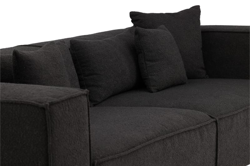 Gillholmen Sofa 3-sits - Sort/Mørkegrå - Møbler - Sofaer - 3 personers sofa