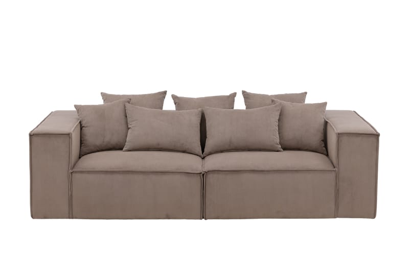 Gillholmen Sofa 2-sits - Sort/Brun - Møbler - Sofaer - 2 personers sofa