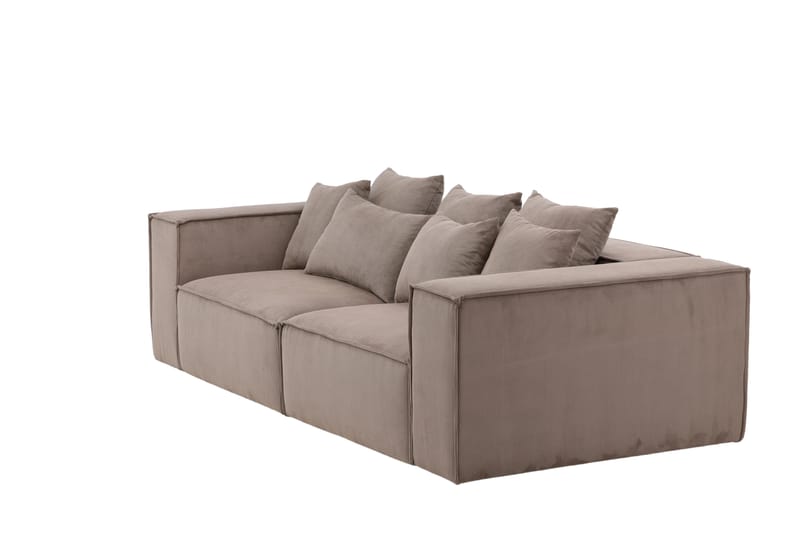 Gillholmen Sofa 2-sits - Sort/Brun - Møbler - Sofaer - 2 personers sofa