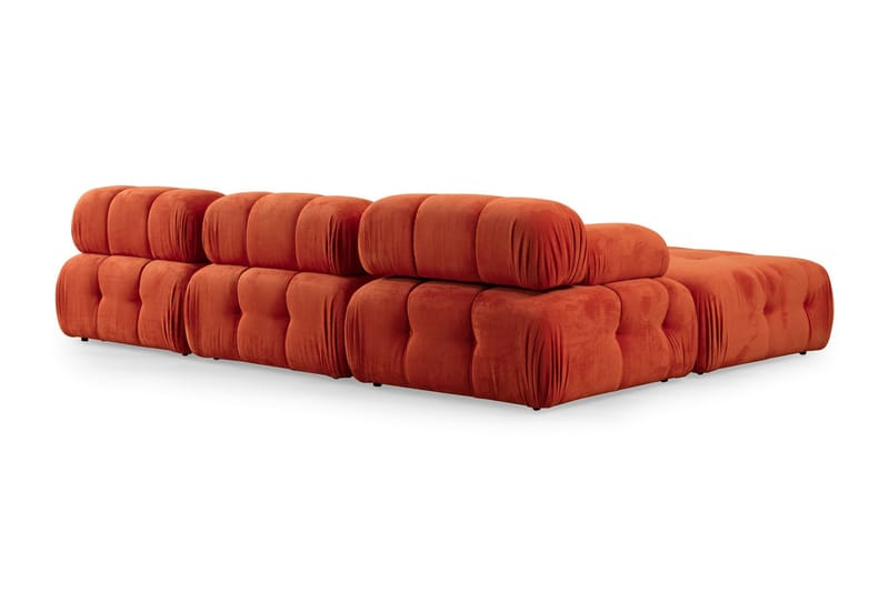 Reverto Modulsofa 3-personers - Rød - Møbler - Sofaer - Modulsofaer - Komplet modulsofa