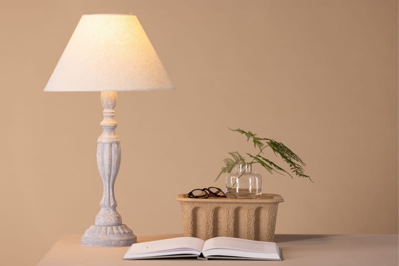 Caen Bordlampe 62 cm - Beige - Belysning - Lamper & indendørsbelysning - Vindueslampe - Vindueslampe på fod