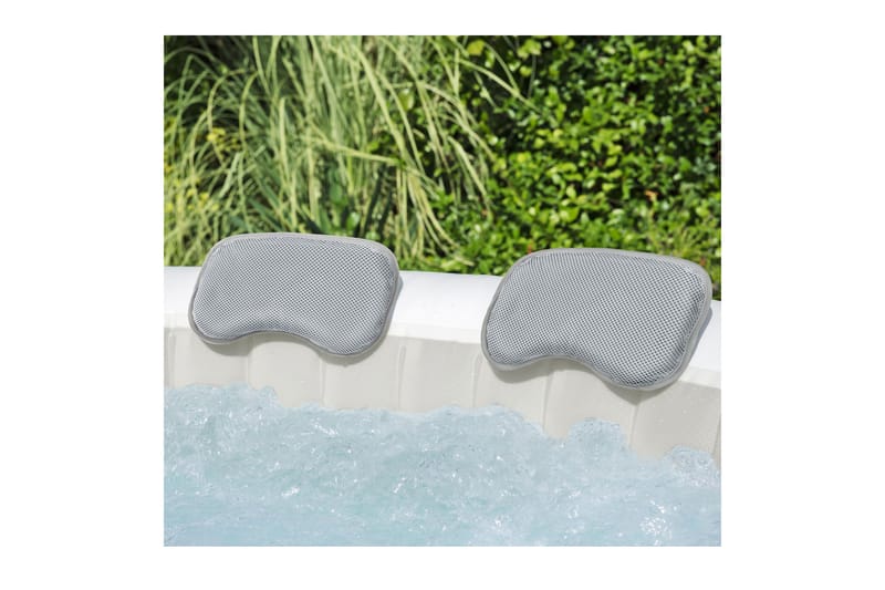 Lay-Z-Spa Padded Pillow Grå - Bestway - Have - Udendørsbad - Pooltilbehør - Øvrigt Spa tilbehør