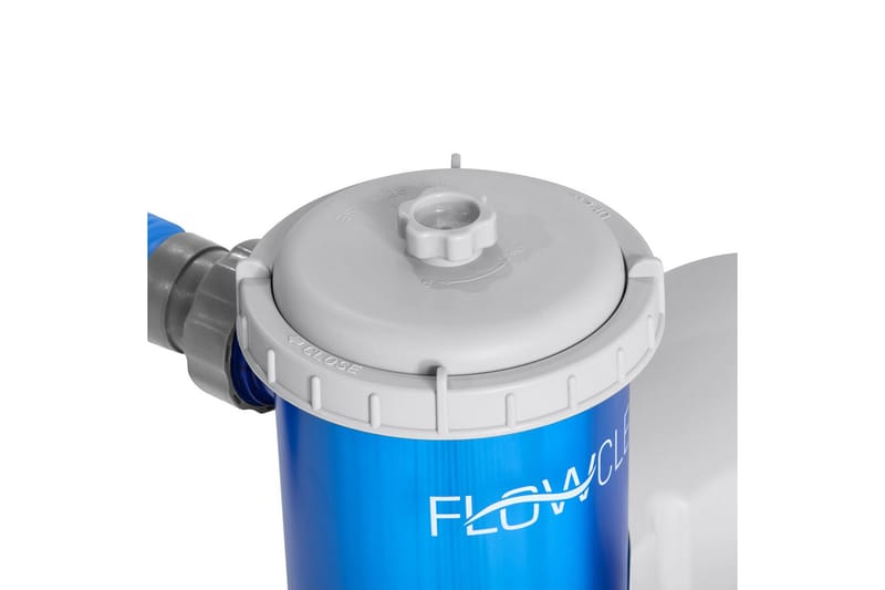 Bestway Flowclear transparent filterpumpe til overjordisk pool Blå - Bestway - Have - Udendørsbad - Poolrengøring - Cirkulationspumpe & pool pumpe