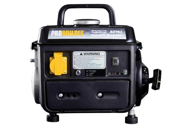 Generator 720W (Schuko) 63cc - Belysning - Elmateriale & energi - Reservestrøm & nødstrøm - Elværk & generator