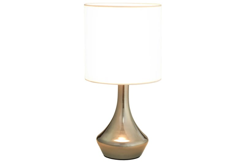 Bordlamper 2 Stk. Touch-Knap E14 Hvid - Hvid - Belysning - Lamper & indendørsbelysning - Bordlampe