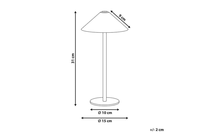 Dorata LED Skrivebordslampe - Brun - Belysning - Lamper & indendørsbelysning - Bordlampe - Skrivebordslampe