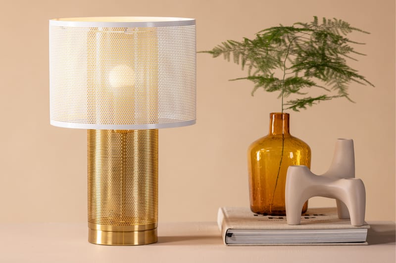 Gap Bordlampe 39 cm - Hvid - Belysning - Lamper & indendørsbelysning - Bordlampe