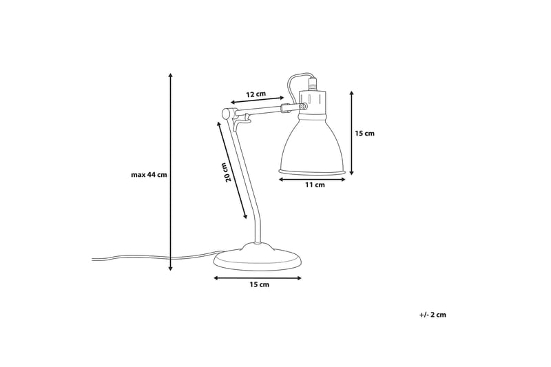 Monsan bordlampe 15 cm - Messing - Belysning - Lamper & indendørsbelysning - Bordlampe