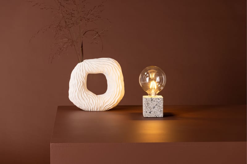 Rilche Bordlampe 9 cm - Hvid - Belysning - Lamper & indendørsbelysning - Bordlampe