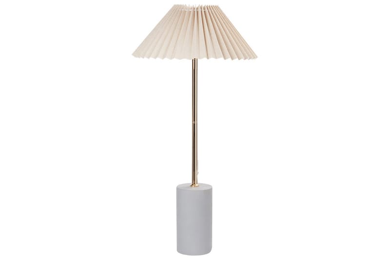 Bosleba Bordlampe 68 cm E27 - Beige/Hvid - Belysning - Lamper & indendørsbelysning - Vindueslampe - Vindueslampe på fod