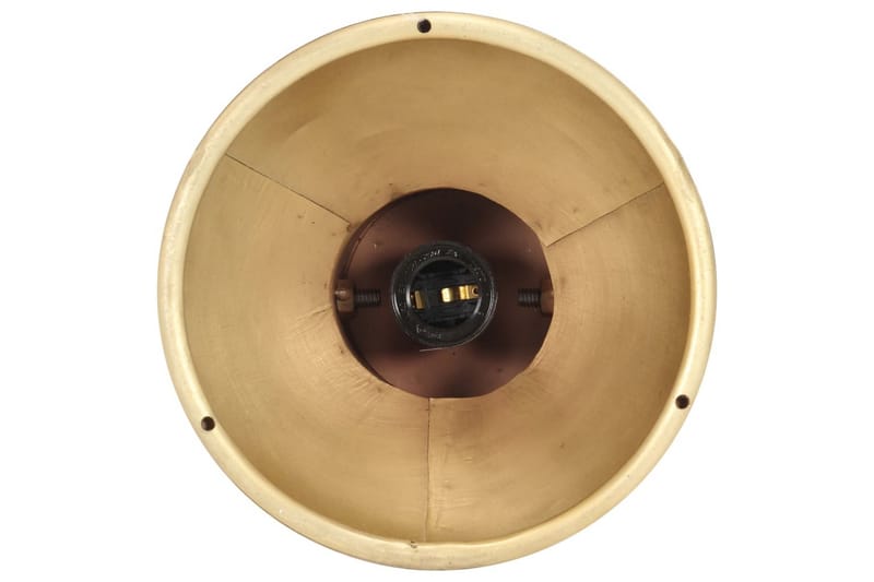 Industriel loftlampe e27 mangotræ messingfarvet - Guld - Belysning - Lamper & indendørsbelysning - Vindueslampe - Vindueslampe hængende