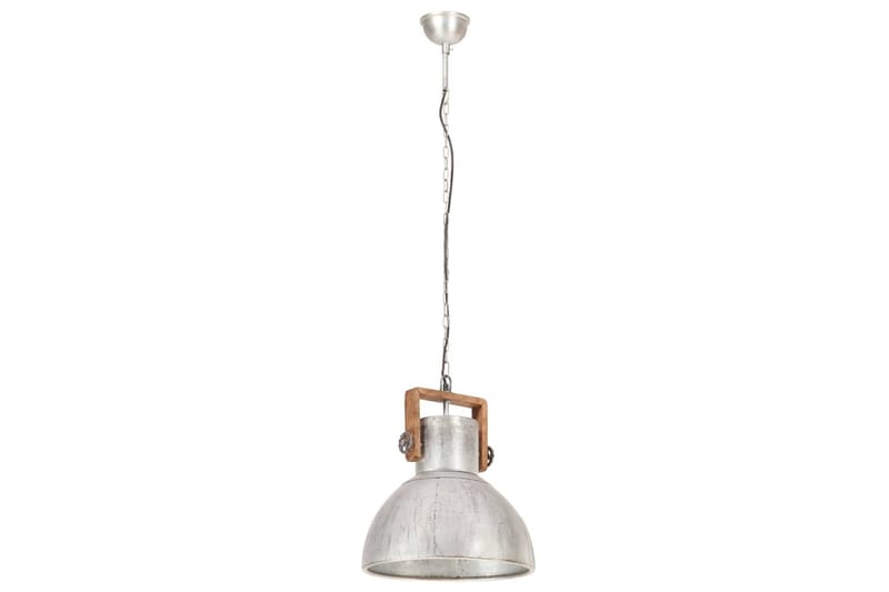 Industriel Hængelampe 25 W Rund 40 cm E27 Sølvfarvet - Belysning - Lamper & indendørsbelysning - Køkkenlampe - Loftlampe køkken