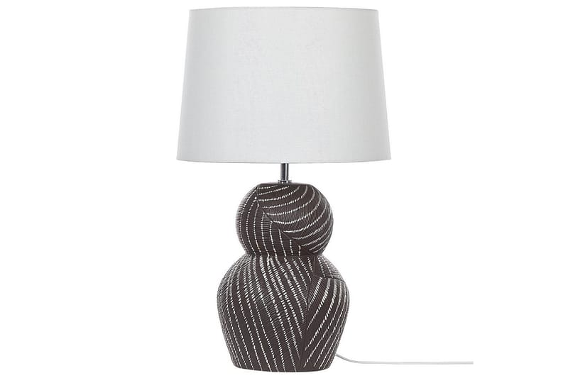 Korska Bordlampe 63 cm E27 - Sort/Hvid - Belysning - Lamper & indendørsbelysning - Vindueslampe - Vindueslampe på fod