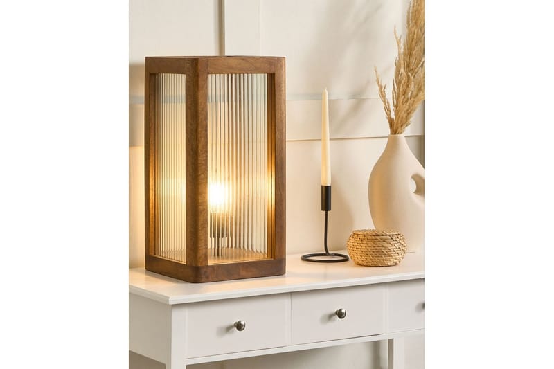 Lexna Bordlampe 50 cm E27 - Lyst træ - Belysning - Lamper & indendørsbelysning - Vindueslampe - Vindueslampe på fod