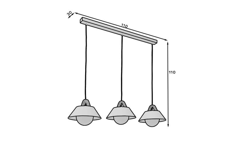 Almitara Loftlampe Rund - Sort - Loftlampe køkken - Vindueslampe hængende - Vindueslampe - Pendellamper & hængelamper - Soveværelse lampe - Stuelampe
