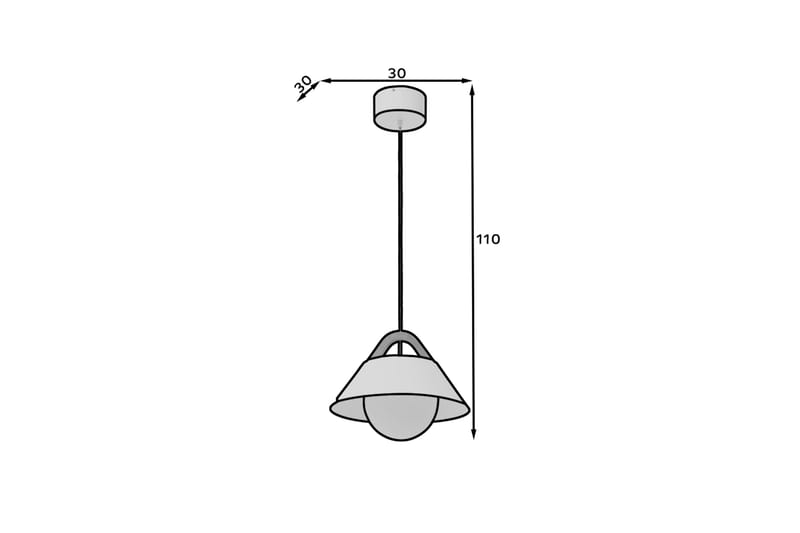 Almitara Pendellampe - Sort - Loftlampe køkken - Vindueslampe hængende - Vindueslampe - Pendellamper & hængelamper - Soveværelse lampe - Stuelampe