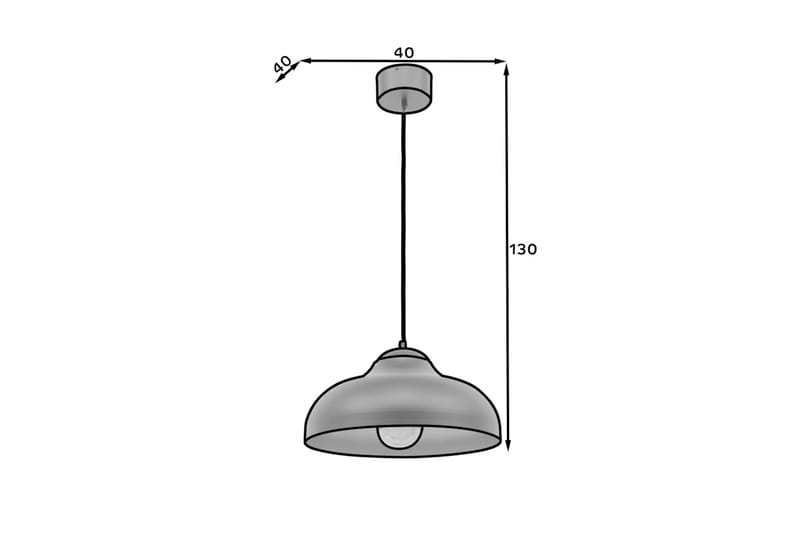 Desolo Pendellampe - Sort - Belysning - Lamper & indendørsbelysning - Loftlampe - Pendellamper & hængelamper