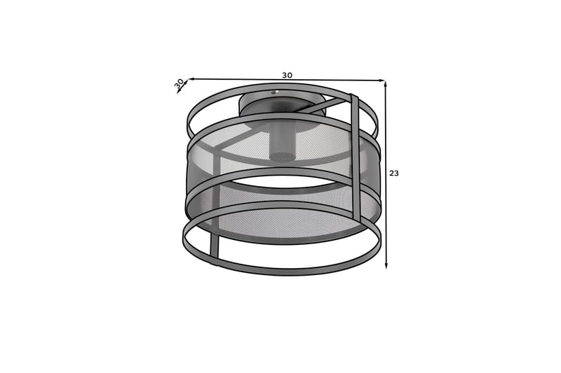 Gormar Plafond - Sort - Belysning - Lamper & indendørsbelysning - Loftlampe - Plafond