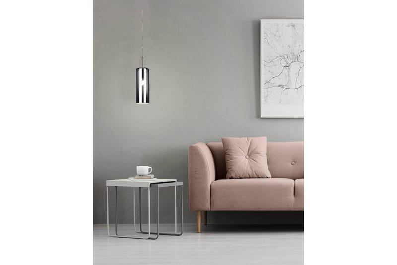 Loftlampe Eglo Selvino Nickel-Matt Sort-Gennemsigtig - Sort - Belysning - Lamper & indendørsbelysning - Loftlampe - Pendellamper & hængelamper