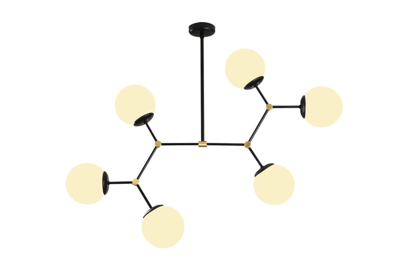 Opviq Damar Loftslampe - Sort / hvid - Belysning - Lamper & indendørsbelysning - Loftlampe