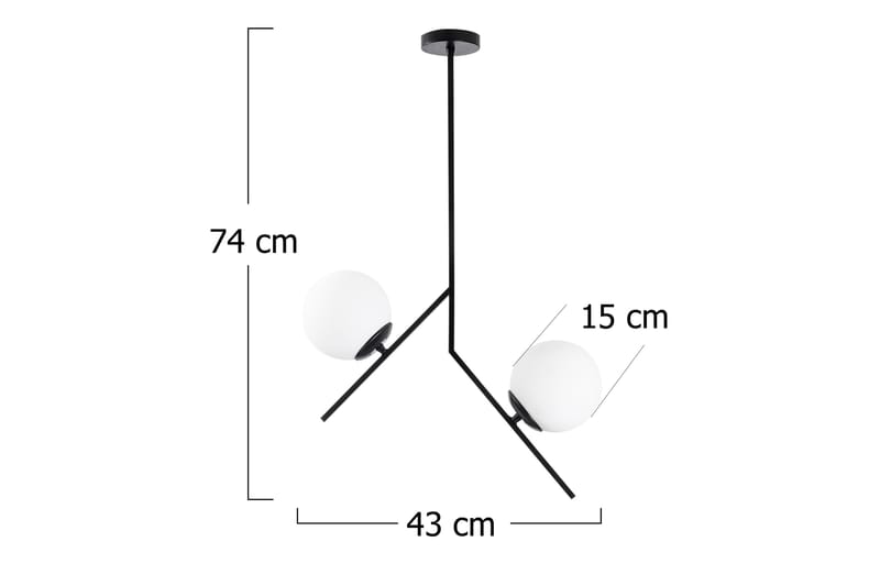 Opviq loftslampe - Sort - Belysning - Lamper & indendørsbelysning - Loftlampe