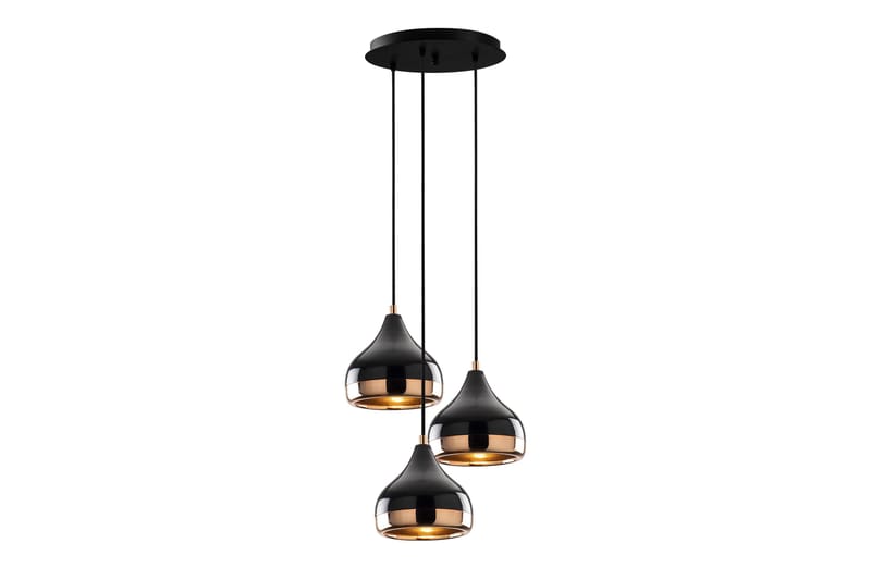 Opviq Yildo loftslampe - Sort / kobber - Belysning - Lamper & indendørsbelysning - Loftlampe