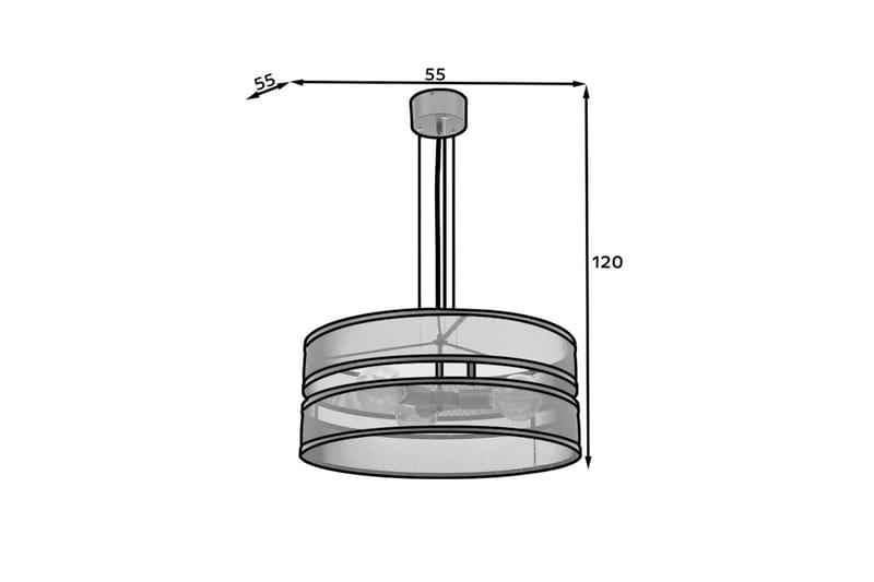 Orabela Loftlampe - Sort - Belysning - Lamper & indendørsbelysning - Loftlampe - Pendellamper & hængelamper