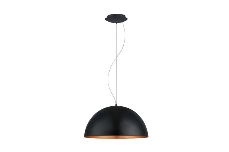 Pendel Eglo Gaetano 1 Ø530 mm Sort, Kobber - Sort/Kobber - Belysning - Lamper & indendørsbelysning - Loftlampe - Pendellamper & hængelamper