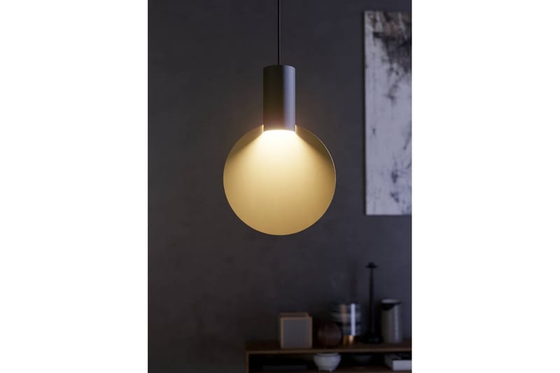 Pendel Eglo Sarona - Sort/Guld - Belysning - Lamper & indendørsbelysning - Loftlampe - Pendellamper & hængelamper