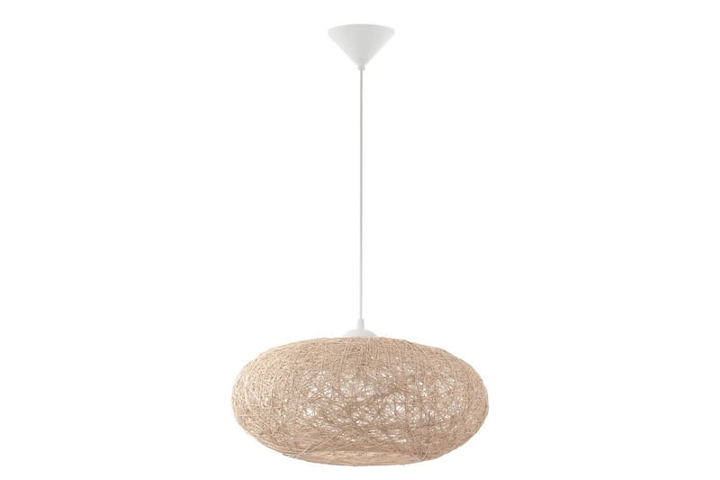 Pendellampe Eglo Campilo Hvid Beige - Beige/Hvid - Belysning - Lamper & indendørsbelysning - Loftlampe - Pendellamper & hængelamper