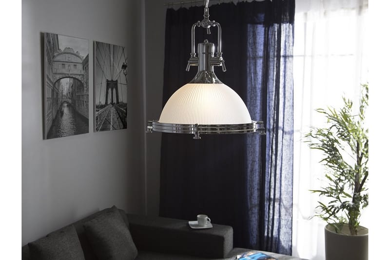 Ebron loftslampe 38 cm - Sølv - Belysning - Lamper & indendørsbelysning - Loftlampe - Pendellamper & hængelamper