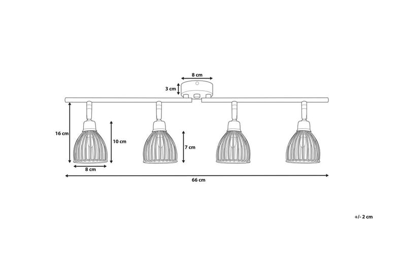 Golok Loftlampe 10 cm - Sort - Belysning - Lamper & indendørsbelysning - Loftlampe - Pendellamper & hængelamper