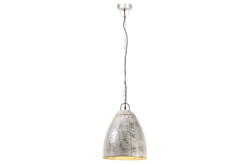 Industriel Hængelampe 25 W Rund 32 cm E27 Sølvfarvet - Belysning - Lamper & indendørsbelysning - Loftlampe - Pendellamper & hængelamper